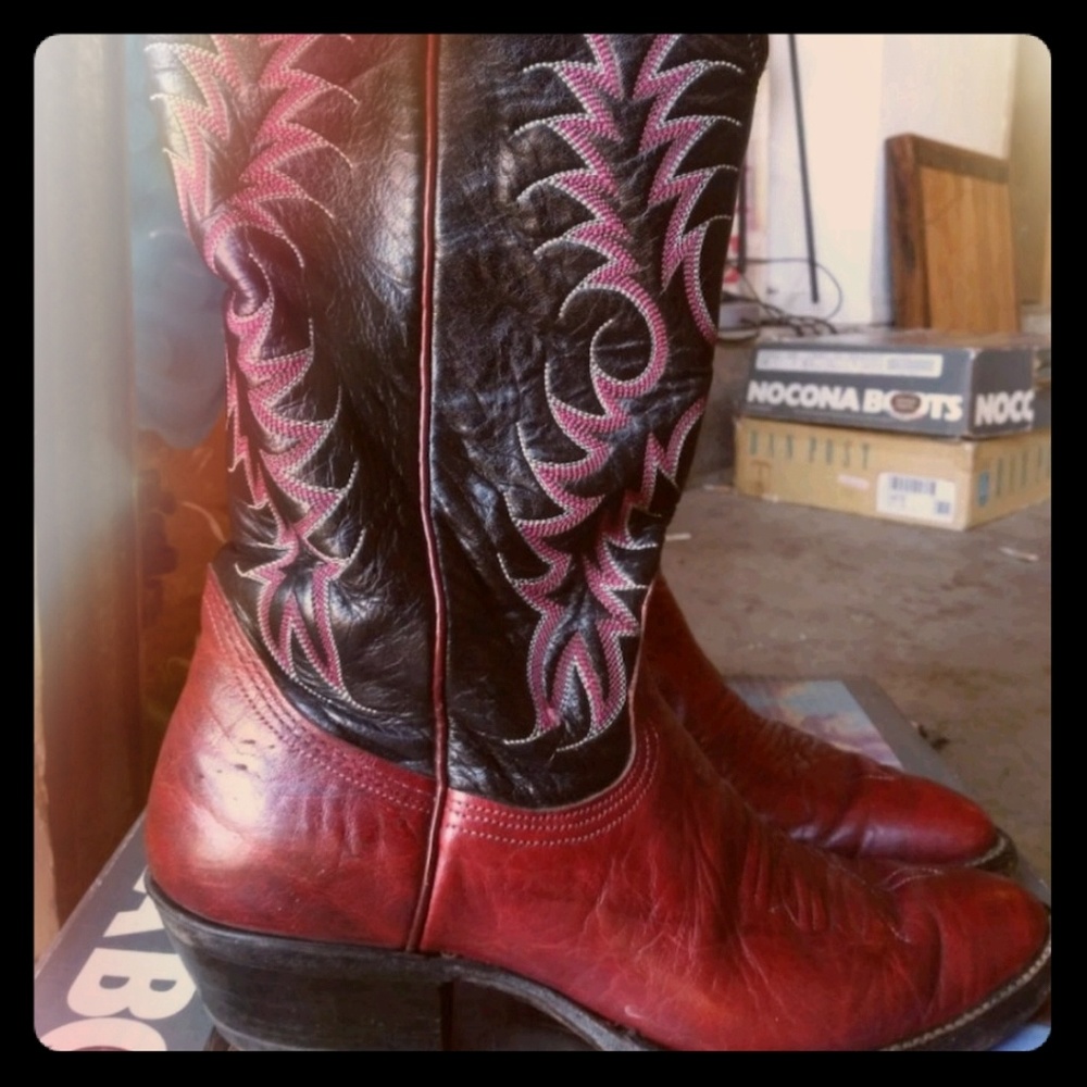 Vintage Nocona cowboy boots